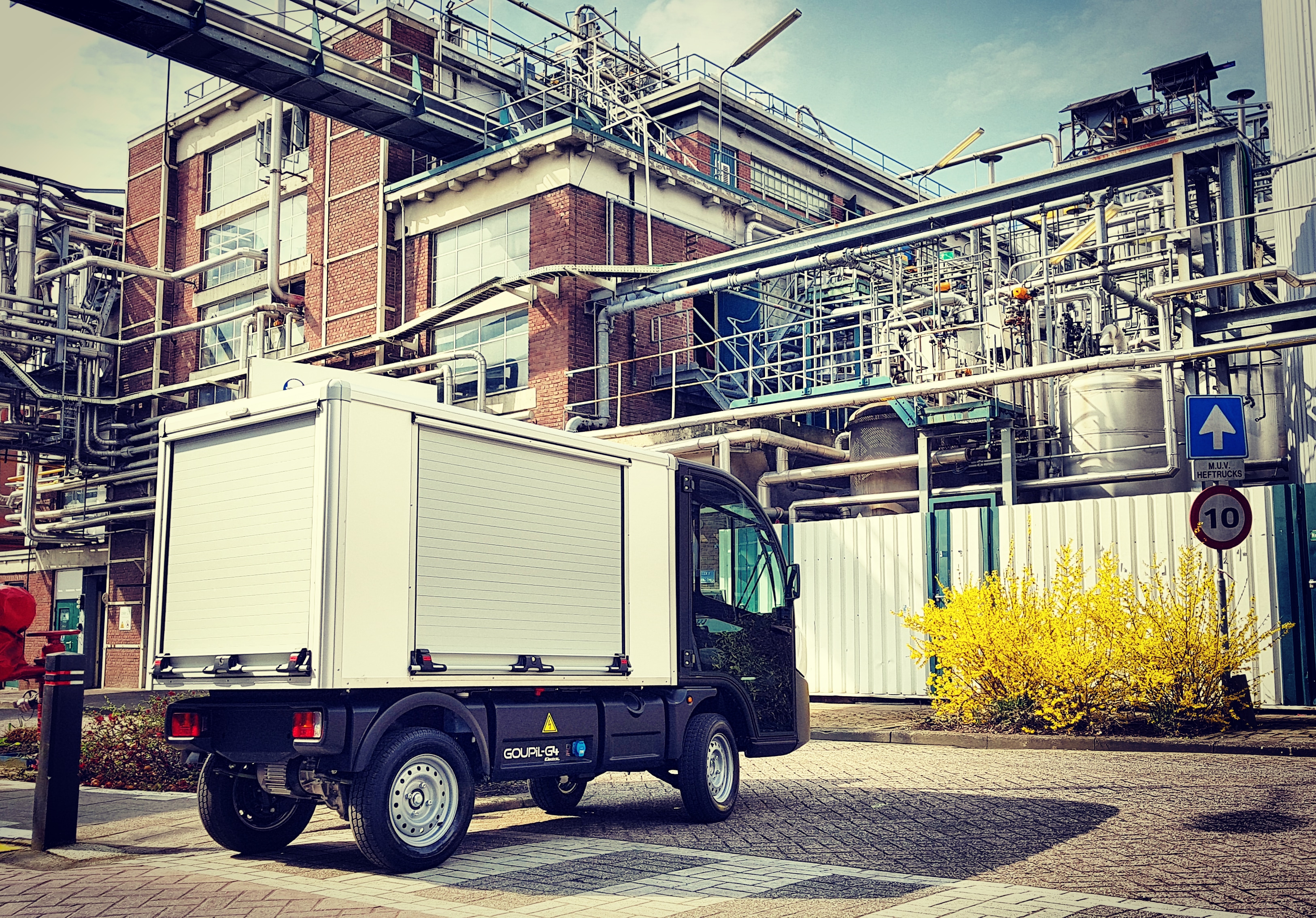 Electric utility trucks engineered to handle any logistic challenges